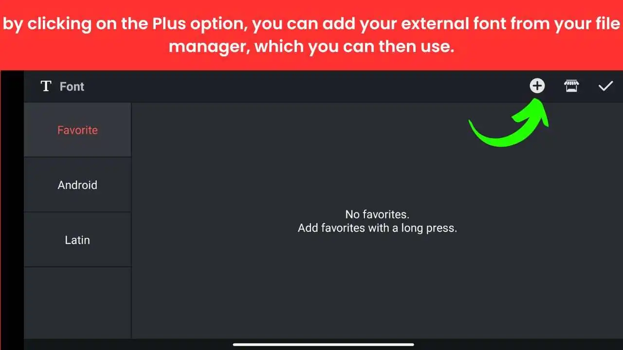 add your external font